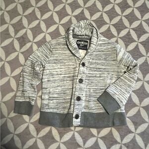 OshKosh B'gosh Heathered Gray Cardigan